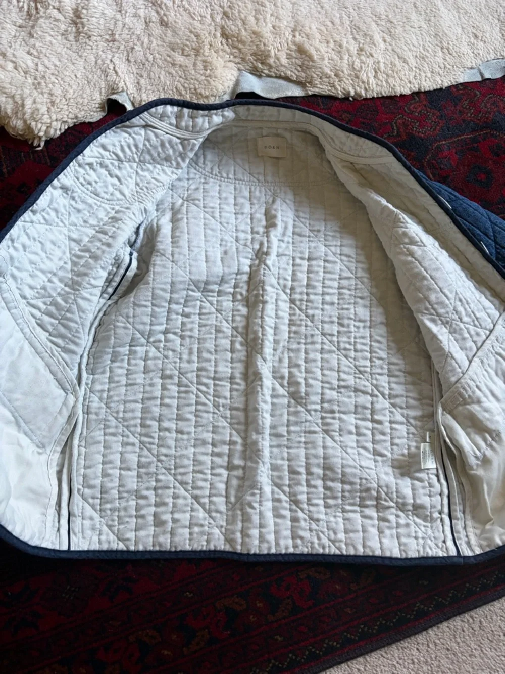 Dôen Parker Jacket, medium, denim blue - Picture 12 of 12